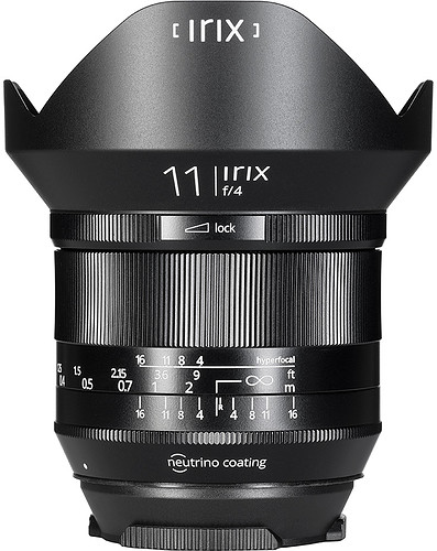 Obiektyw Irix 11mm f/4 Blackstone (Canon)