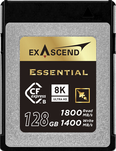 Karta pamięci Exascend CFexpress 128GB Type B Essential (1800MB/s)