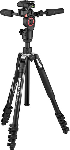 Statyw wideo Manfrotto BeFree Advanced 3W Live/MKBFRLA4BK-3W