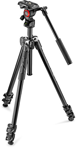 Statyw Manfrotto 290 Light z głowicą wideo BEFREE LIVE (MK290LTA3-V) - Promocją wiosenna - taniej o 20% (cena zawiera rabat)