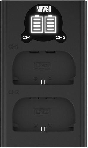 Ładowarka Newell podwójna DL-USB-C do akumulatorów Canon LP-E6