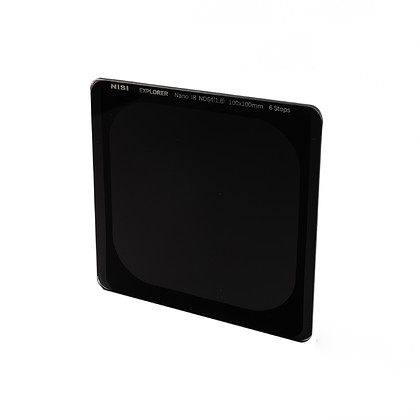 Filtr szary Nisi pełny EXPLORER 100x100mm Nano IR ND – ND64 (1.8)/system 100