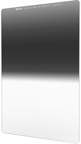 Filtr szary Nisi połówkowy odwrócony 100x150mm Nano IR ND – GN8 (0.9) Reverse /system 100