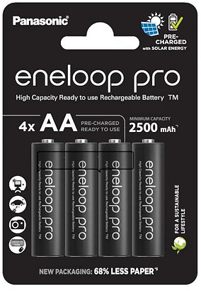 Akumulator Panasonic Eneloop Pro AA (LR6)- 2500mAh