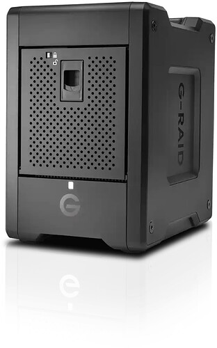 Dysk zewnętrzny SanDisk Professional G-RAID SHUTTLE 4 48TB (SDPH34H-048T-MBAAB)