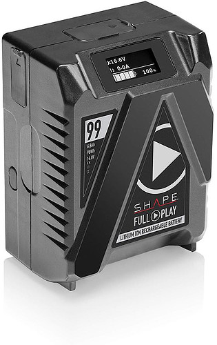 SHAPE Full Play 99Wh mini battery - bateria V-mount