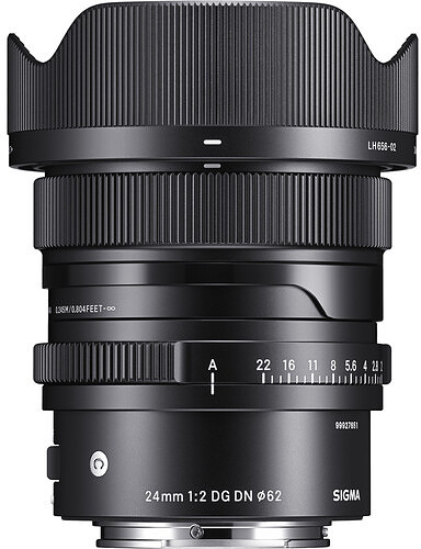 Obiektyw Sigma 24mm f/2 DG DN I Contemporary (Sony E) - 5 lat gwarancji