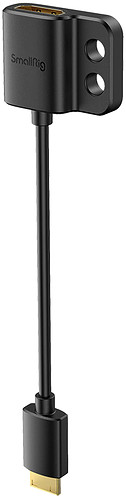 Przewód SmallRig 3020 Ultra Slim 4K mini HDMI - Adapter
