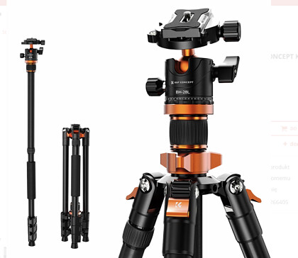 Statyw K&F CONCEPT K254A3 głowicą kulową BH-28L