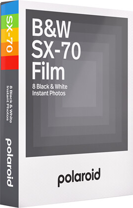 Wkład Polaroid B&W Film for SX-70 (White Frame) / DOSTĘPNOŚĆ NIEOKREŚLONA!