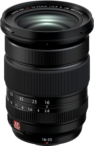 Obiektyw Fujinon XF 16-55mm f/2,8 R LM WR II | Dobierz filtr UV za 1 zł