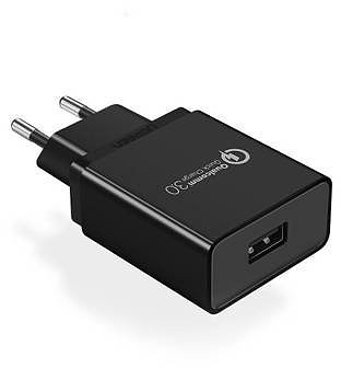 Ładowarka sieciowa UGREEN CD122 18W QC 3.0 USB (czarna)