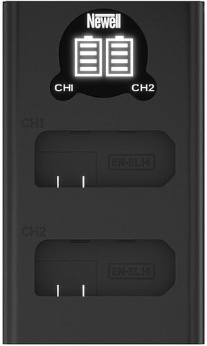 Ładowarka Newell podwójna DL-USB-C do akumulatorów Nikon EN-EL14