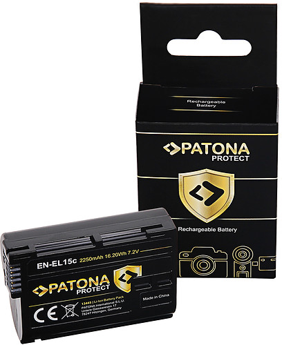 Akumulator Patona zamiennik Nikon EN-EL15C PROTECT - pełna kompatybilność z: Zf, Z6III, Z5II, Z8, Z6II, Z7II.