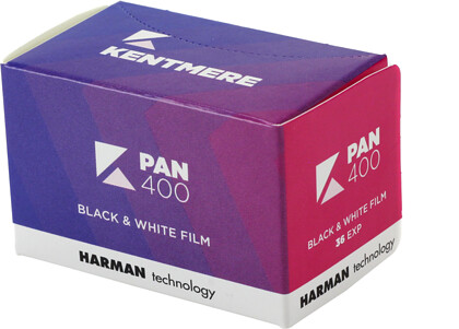Film czarno-biały KENTMERE PAN 400 [135/36 zdjęć] - Promocyjne ceny do 15.07.2026 lub do wyczerpania zapasów!