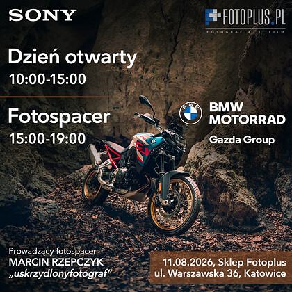 Bilet wstępu na warsztaty z fotografii motoryzacyjnej z Marcinem Rzepczykiem