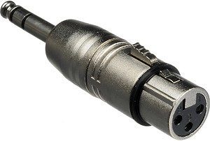 Przejściówka HOSA wtyk XLR męski - duży jack GXP-143