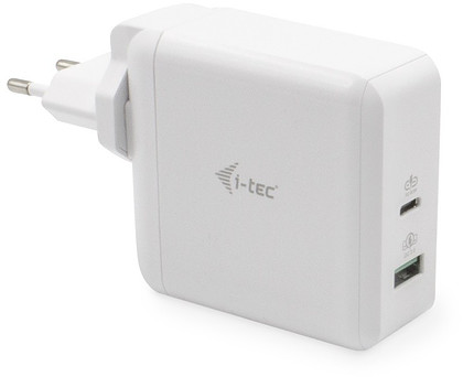 Zasilacz i-tec USB-C Travel 60W + USB-A Port 18W