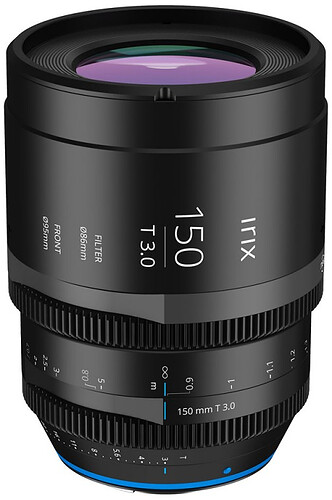 Obiektyw Irix Cine TELE 150mm T3.0 metryczny (Fujifilm X)
