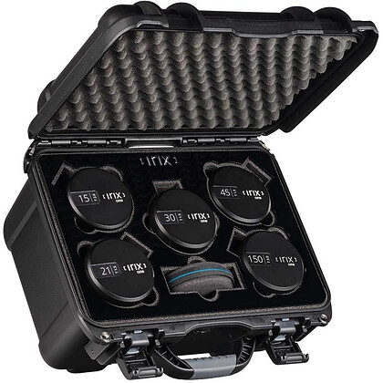 Zestaw obiektywów Irix Cine Production Set 15mm, 21mm, 30mm, 45mm, 150mm - metryczny - (Canon RF)