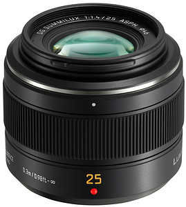 Panasonic LUMIX LEICA DG SUMMILUX 25mm f/1,4 ASPH (wypożyczalnia)