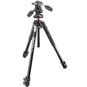 Statyw Manfrotto MT190X PRO3 + głowica trzykierunkowa MHXPRO-3W (MK190XPRO3-3W) - Promocją wiosenna - taniej o 20% (cena zawiera rabat)