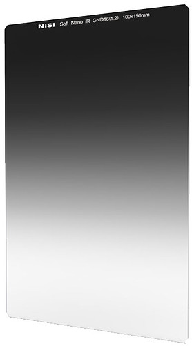 Filtr szary NiSi połówkowy miękki 100x150mm Nano IR –GND16 (1.2) Soft/system 100