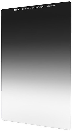 Filtr szary NiSi połówkowy miękki 100x150mm Nano IR –GND4 (0.6) Soft/system 100