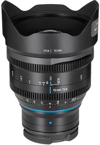 Obiektyw Irix Cine 15mm T2.6 metryczny (L-mount)