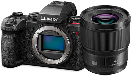 Bezlusterkowiec Panasonic Lumix S5II + 50mm f/1.8 (OEM) - Oficjalna dystrybucja + Rozszerz gwarancję do 5 lat!