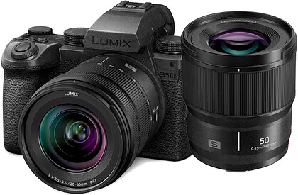 Bezlusterkowiec Panasonic Lumix S5IIX + 20-60mm f/3.5-5.6 + 50mm f/1.8 - Oficjalna dystrybucja + Rozszerz gwarancję do 5 lat!