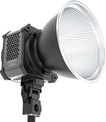 Lampa PATONA Premium SQ200RGB LED Video Light 200W COB Bowens w twardej walizce
