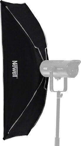 Softbox Newell prostokątny 30 x 120 cm