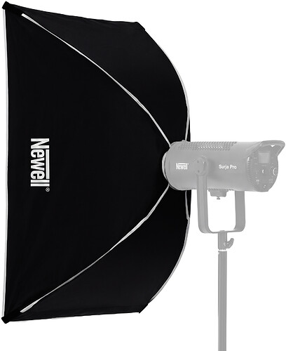 Softbox Newell prostokątny 80 x 120 cm