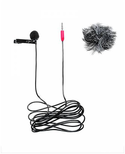 Mikrofon krawatowy Saramonic SR-LMX1+ ze złączem mini Jack TRRS