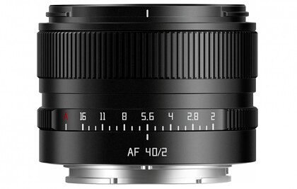 Obiektyw TTArtisan 40mm f/2.0 AF - pełna klatka - Nikon Z