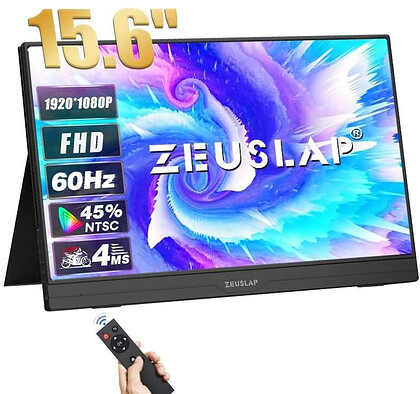 Przenośny monitor ZEUSLAP AP156 15,6"