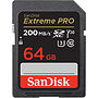 Karta pamięci SanDisk SDXC Extreme PRO 64GB (200MB/s) V30 UHS-I U3/SDSDXXU-064G-GN4IN