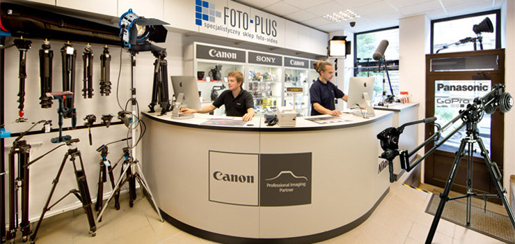 Salon Foto-Plus w Krakowie przy ul. Studenckiej 6